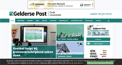Desktop Screenshot of geldersepost.nl